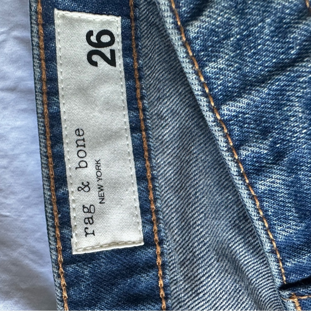 Rag & Bone Indigo Denim Jeans - Picture 4 of 6